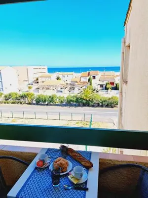 Image of Narbonne plage appartement vue sur mer