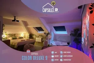Image of Capsule color deluxe Balnéo I écran home cinéma I console de jeux