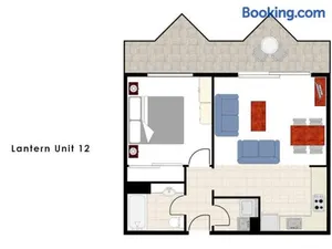Image of Lantern 1 Bedroom Balcony with Alpine and Village View