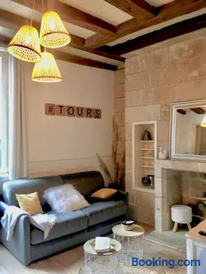 Image of Vieux Tours, Charmant T2 40m2, 4 pers, lumineux