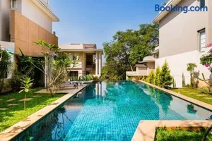 Image of Da Alohas Hibiscus Oasis Pool Facing Candolim