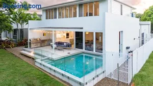 Image of Ocean House - 4 BR with Media Room & Private Pool - 100m to Beach