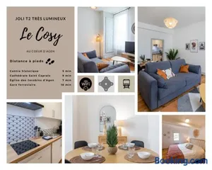 Image of Le Cosy magnifique T2 neuf Centre ville Gare 800 m