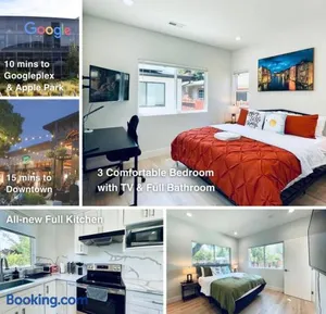 Image of Sunnyvale Cozy New 3B3b home/Gogle/speed WiFi