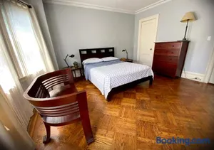Image of Spacious Bedroom in a Brooklyn House Shared with Host