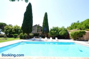 Image of beautiful provencal mas with pool in the center of the village of maussane les alpilles – sleeps 14