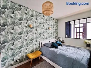 Image of Appartement rénové une chambre avec espace de travail