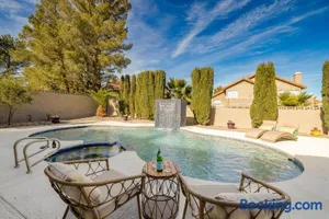 Image of Brand New Listing Modern Hacienda Home Heated Pool