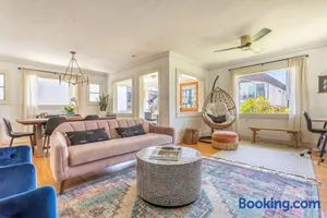 Image of Hermosa Bungalow 1920s Charm Steps to the Strand