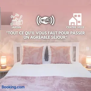 Image of Appartement rénové - wifi - jardin - centre de Niort