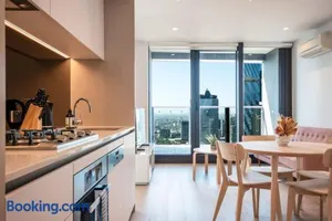 Image of 381D Beautiful CityView 2BR FREE Parking Pool Gym