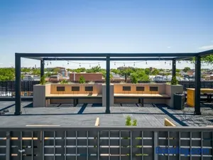 Image of Chic Mezzanine Loft with Rooftop and Shoreline Nearby at "Brooklyn Bay Lofts"