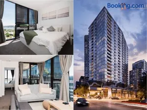 Image of Modern 2b2b Apt -2 king bed-2 parking-UC-Westfield