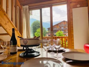 Image of Duplex chaleureux près télécabine, balcon & WIFI - FR-1-624-33