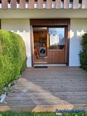 Image of Studio pour 4 avec terrasse plein pied, coin montagne, vue montagne & nature à Praz sur Arly