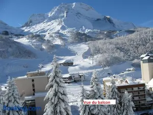 Image of Appartement à GOURETTE, résidence EURONEIGE, avec balcon et vue idéale sur la montagne - 6 personnes