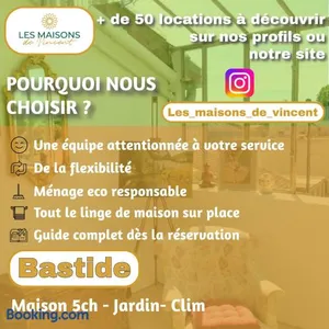Image of La Bastide - Clim, jardin, Parking