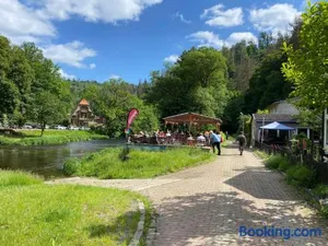 Image of Pension Sternschnuppe, Treseburg Harz, unmittelbar am Wasser