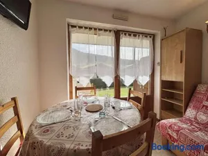 Image of Studio Cabine avec Terrasse, Parking et Proche Pistes - Praz-sur-Arly - FR-1-603-28