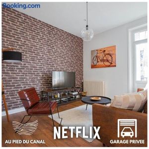 Image of Le Canal,Hyper centre, Cosy, fibre, parking privée, 1 a 4 pers