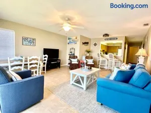 Image of Sea Oats E202 by ALBVR - Pet Friendly Direct Lagoon Front Renovated 2BR, 2BA Condo, Outdoor Pools, Pier, and Dedicated Beach Access