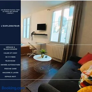 Image of L'Explorateur - Gare - Cozy - Wifi - TV