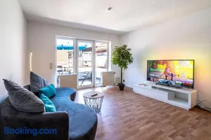 Image of Gemütliche 2-Zimmer Wohnung - Balkon - Parkplatz - Smart TV - Arbeitsplatz