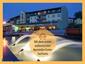 Image of Hotel Am Kurhaus mit erstem Ayurveda Center Sachsens - direkt am Gesundheitsbad ACTINON & Kurpark