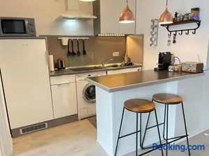 Image of Living at Saarpartments -AdultsOnly- 2 Bedrooms, Kitchen - Business & Holiday Apartments for Long- and Short term Stay, 3 min to Train Station, Secure E-Bike Parking!