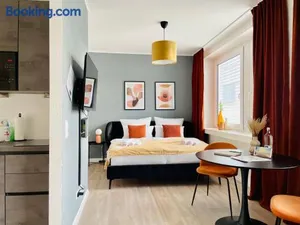 Image of Klassen Stay - Exklusives Apartment am HBF - Küche, Netflix, Kingsizebett