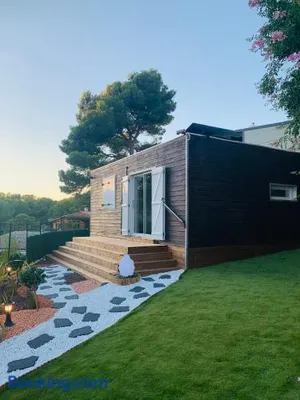 Image of Fully renovated Chalet privatif suite romantique love balneo