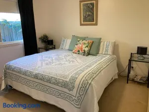 Image of HOME STAY on HIGH King Bed -- Private Home with Private Bathroom