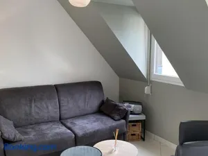 Image of Cabourg: Appartement 3P à 200m de la plage, 2 chambres, balcon, internet - FR-1-487-277