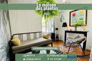 Image of La Maison des Plantes, charmante, atypique et cosy pour 4 personnes avec parking et jardin