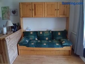 Image of Studio cabine 28m² à Corrençon-en-Vercors, proche village, navettes, skis, nature, 4 pers, balcon - FR-1-515-140