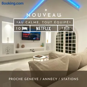 Image of Appartement spacieux et lumineux - 10 personnes - entre lacs et montagnes