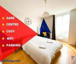 Image of Mâcon - Gare - Centre Ville - Parking - Cosy - Wifi