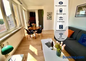 Image of Le Perchoir-WIFI-Face à la Gare-Terrasses-Proche tous commerces