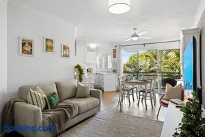 Image of Coastal 1-Bed Apartment with Pool & Tennis Court