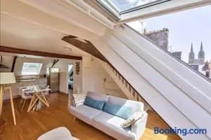 Image of Bright duplex St Mathieu - Rooftop view