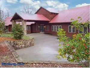 Image of Manchester Georgia Mountain estate with 10000 sqft panoramic views - 13 bedrooms, theater, pool table, event room and multiple gathering areas - Sleeps 30
