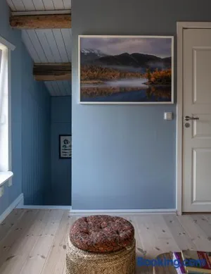 Image of Lovely cabin with a beautiful view over Byske river