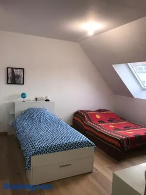 Image of Chambre , 1 lit double et 1 lit simple