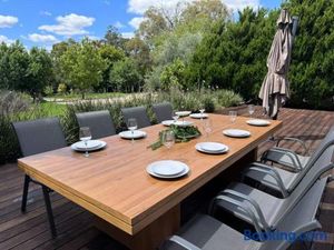 Image of Oz farmhouse with BBQ private backyard booth 4events