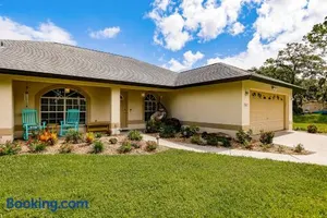 Image of Sunny Oasis Getaway -Heated Pool-Mini Golf-Near Beach