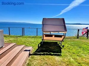 Image of Luxury Bayfront Oasis with Private Beach Access, Near Tulalip Casino and Outlets!