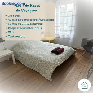 Image of LE REPOS DU VOYAGEUR T3 45 m2 tout confort