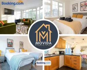 Image of Large Modern 6 Bedroom House By Movida Property Group Short Lets & Serviced Accommodation With Games Room