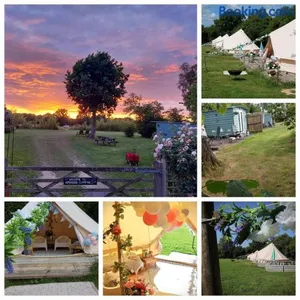 Image of Hopgarden Glamping - Luxury 6m bell tent