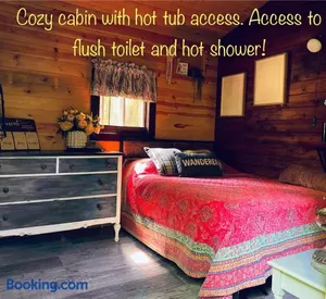 Image of Angies Country Cabins -Off Grid Cabins with shared hot tub access Open year round